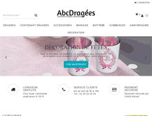 Tablet Screenshot of abcdragees.com